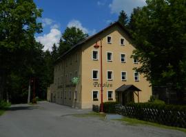 Pension Sommerfrische, hôtel à Ehrenfriedersdorf près de : Mines publiques Ehrenfriedersdorf