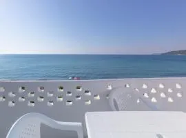 Golden sunset beach house