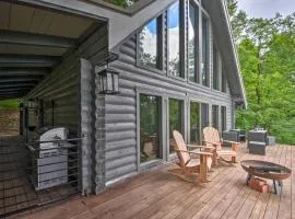 Luxe Jasper Cabin with Deck and Blue Ridge Mtn Views!