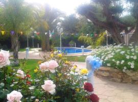 2 bedrooms apartement with shared pool furnished terrace and wifi at Elche 6 km away from the beach, hotell i Daimés