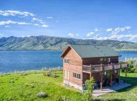 Henrys Lake Goose Bay by KABINO On Henrys Lake almost 3 Acres Satellite Wifi