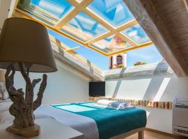Sky Loft Corfu Old Town Apartments、コルフ・タウンのキッチン付きホテル