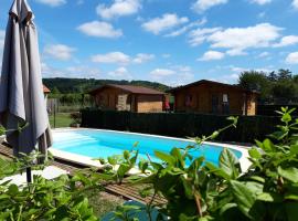 L'escale en Dordogne, chalet i Saint-Antoine-de-Breuilh