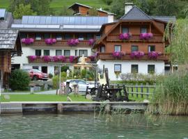 Haus Binter, skihotel i Weissensee