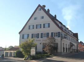 Gasthof Landhotel Hirsch, hotel s parkováním v destinaci Ostrach