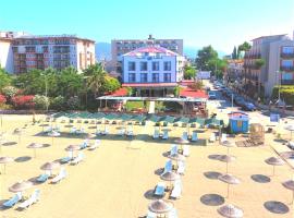 Gumuldur Mavi Deniz Hotel, hotel con parking en Gumuldur
