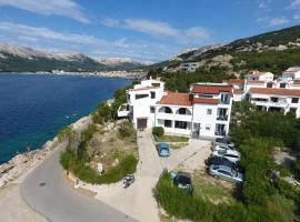 Apartment 1 D&D, Baška, family hotel in Baška