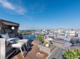 Harbour View Marina: Dachterrasse, Meerblick, Sauna, Bootsanleger, лодка в Олпениц