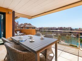 Viesnīca ar burbuļvannu Sotogrande Ribera del Marlin apartment pilsētā Sotogrande