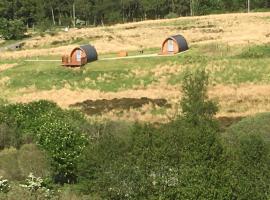 kilcamb camping Pods, perkemahan di Edinbane