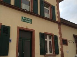 Pension Lefebvre, hotell i Weil am Rhein