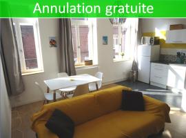 Appartement Lille/1ch/stationnement gratuit, hotel a prop de Ateliers de Fives-Lille, a Lilla