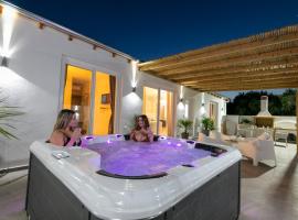 Jacuzzi deluxe villa, villa in Skala Sotiros