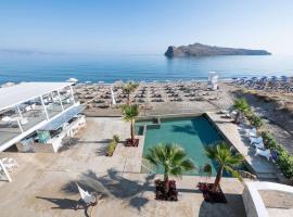 Vergina Beach Hotel: Agia Marina Nea Kydonias şehrinde bir otel