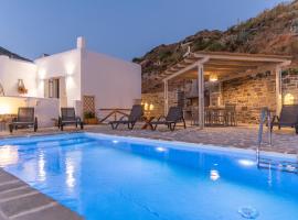 Pleiades Villas Naxos、Agkidiaの格安ホテル