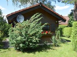 Brīvdienu māja Gemütliches Blockhaus, Waldblick, Nähe BER/SXF Berlīnē