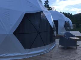 Luksusa telts Glamping Cañon del Rio Lobos pilsētā Usero