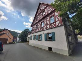 Schwarzer Adler, hotel v mestu Streitberg