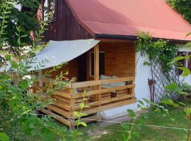 Domek letniskowy Jezioro Białe, cottage in Okuninka