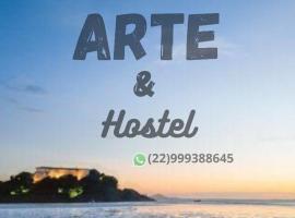 Arte & Hostel, hotell i Cabo Frio