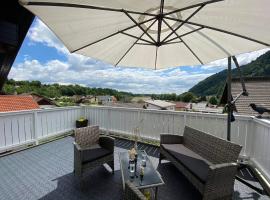 Apartment Kranj - huge terrace, free P, WI - FI, AC, apartmán v destinaci Kranj