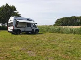Wohnmobilstellplatz Hemenswarft an der Nordsee - Meerblick