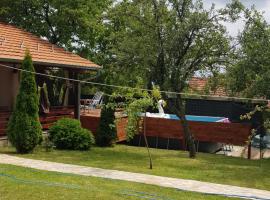 Jelena lux kuca sa bazenom, villa em Kragujevac
