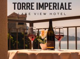 Hotel Torre Imperiale, strandhótel í Maccagno Superiore