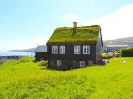 Traditional Faroese house in Tórshavns city center