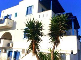 Palmos Self-Catering Apartment, familiehotel i Kastraki Naxos