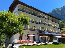 Guest Rooms with a great view at Residence Brunner, hotel in Wengen