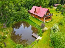 Sodyba Basapėdė, Hotel mit Parkplatz in Bijutiškis