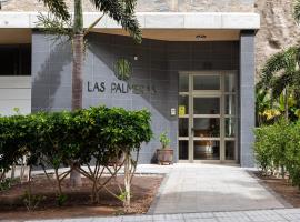 Apartamentos Las Palmeras，莫甘海灘莫甘港（Mogan Port）附近的飯店