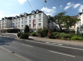 Lindner Hotel Frankfurt Hochst, part of JdV by Hyatt, viešbutis Frankfurte prie Maino, netoliese – „Fraport“ arena