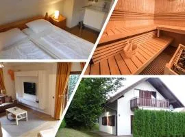 Seepark Kirchheim Ferienhaus bei Viola mit Sauna