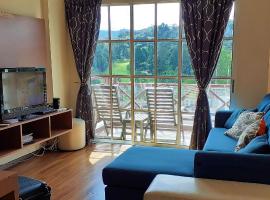 Teaz Apartment @ Iris House Resort, hotel con campo de golf en Cameron Highlands