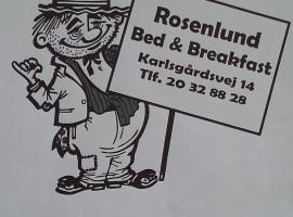 Rosenlund Bed and Breakfast, semesterboende i Helsingör