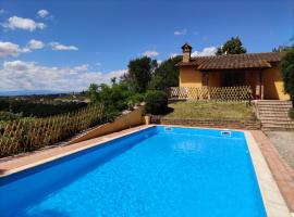 Privāta brīvdienu naktsmītne Sunset Hill - Tuscany - Villa & private Pool pilsētā Kastelfjorentīno