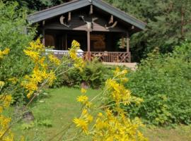 Blockhaus am Twistesee mit 3 Schlafzimmern, vacation home in Bad Arolsen