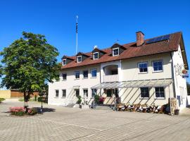 Landgasthof Braun, hotel with parking in Mindelstetten