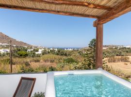 Thea Suites Naxos, lägenhetshotell i Agios Prokopios