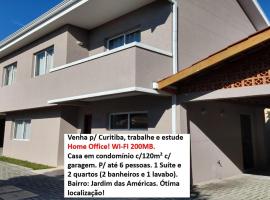 Casa Curitiba 120m² (1 Suíte e 2 Quartos) com garagem em condomínio: Curitiba şehrinde bir daire