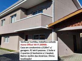 Casa Curitiba 120m² (1 Suíte e 2 Quartos) com garagem em condomínio, počitniška nastanitev v mestu Curitiba