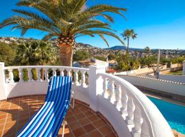 El Bruni - modern villa close to the beach in Benissa, hotel with pools in Pedramala