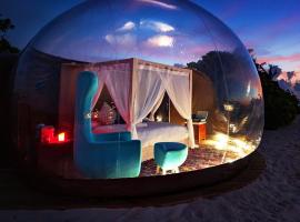 Bańka na wodzie - bubble hotel on the water, хотел в Миелно