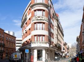 Hotel Ours Blanc - Wilson, hotel u četvrti 'Capitole' u Toulouseu