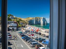 la belle vue le diamant des yeux mer et golf front mer โรงแรมใกล้ หน้าผา Etretat's Cliff ในเอเทรตาต์