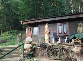 Waldnest Odenwald - Waldhauszimmer, atostogų namelis mieste Valdas-Michelbachas