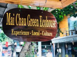 Mai Chau Green Ecohouse, feriebolig i Hòa Bình