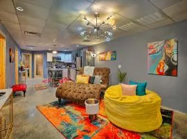 Unique and Bright Apt on Creek with Deck Access!